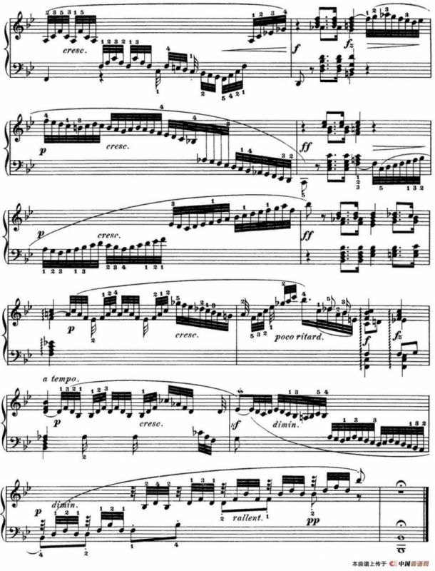 巴赫《平均律钢琴曲集·第一卷》之前奏曲（NO.21）