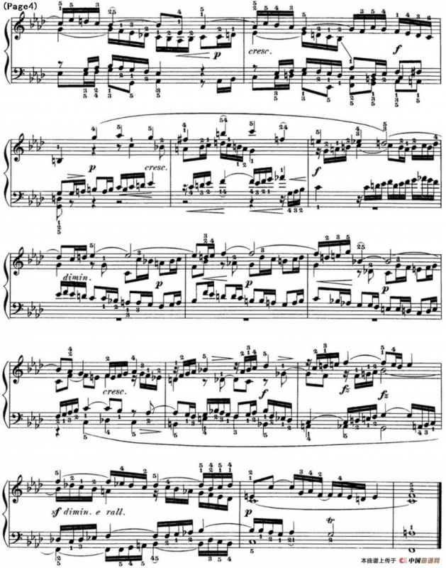 巴赫《平均律钢琴曲集·第一卷》之赋格曲（NO.12）