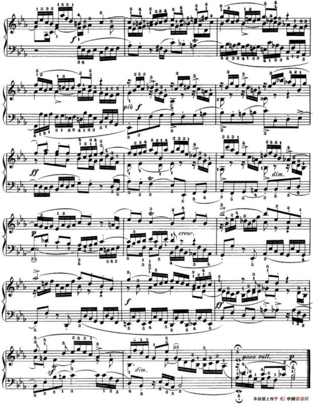 巴赫《平均律钢琴曲集·第一卷》之赋格曲（NO.7）