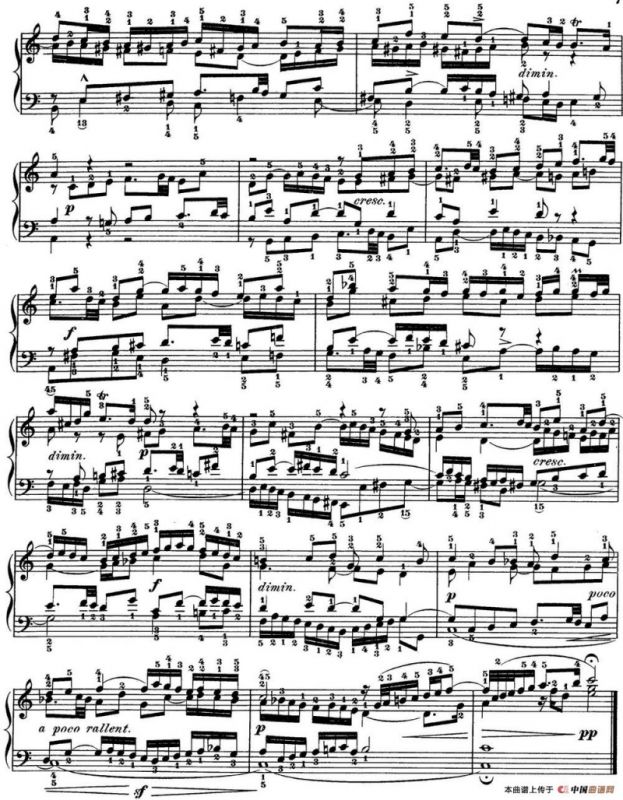 巴赫《平均律钢琴曲集·第一卷》之赋格曲（NO.1）