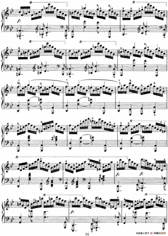 50首车尔尼Op.740钢琴手指灵巧技术练习曲（NO.50）