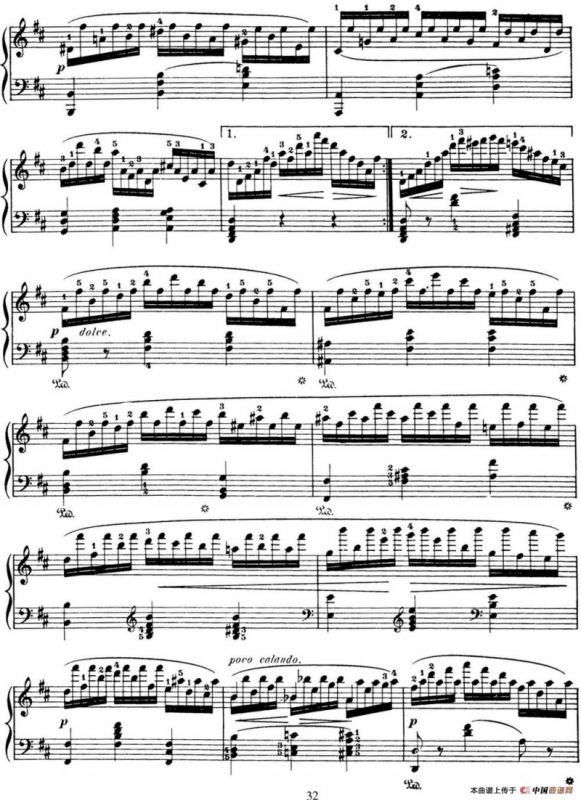 50首车尔尼Op.740钢琴手指灵巧技术练习曲（NO.43）