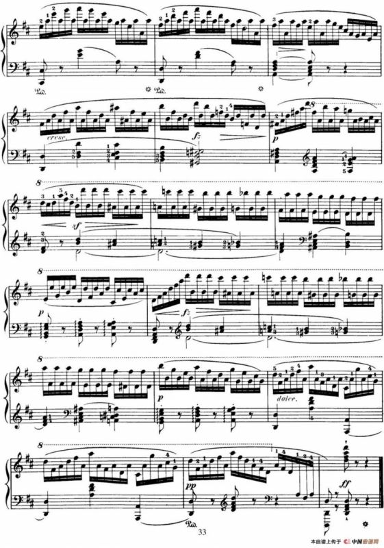 50首车尔尼Op.740钢琴手指灵巧技术练习曲（NO.43）