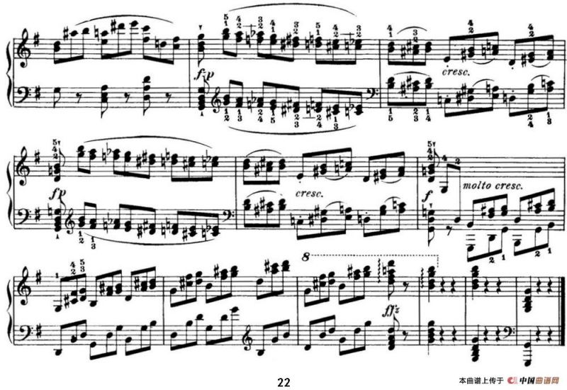 50首车尔尼Op.740钢琴手指灵巧技术练习曲（NO.39）