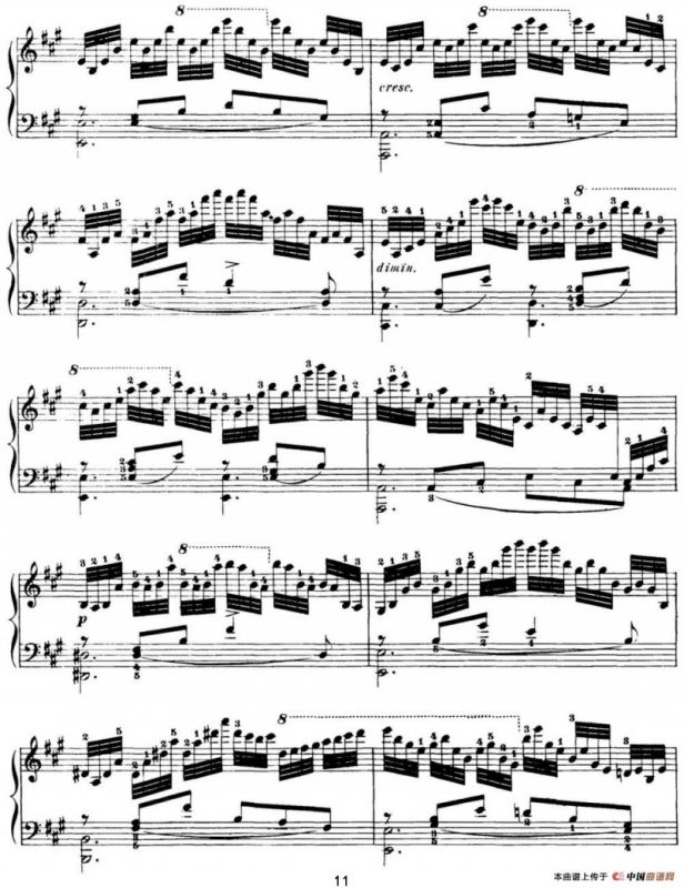 50首车尔尼Op.740钢琴手指灵巧技术练习曲（NO.36）