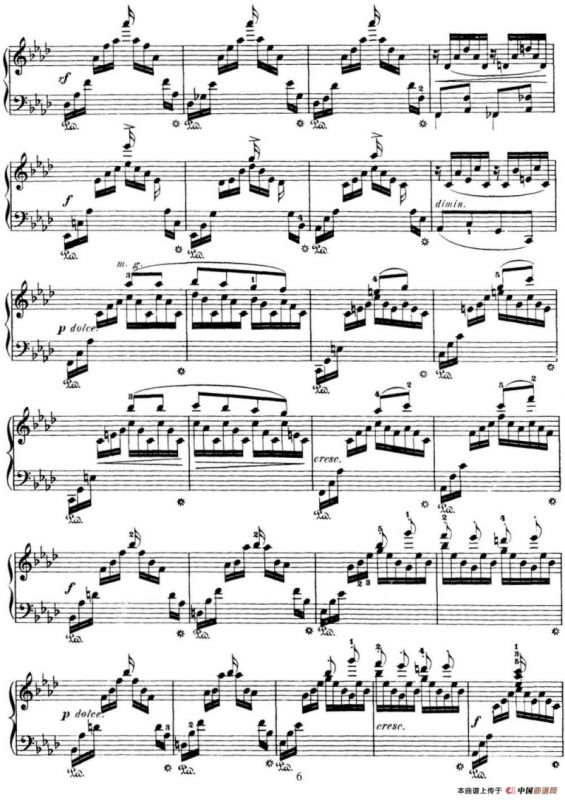 50首车尔尼Op.740钢琴手指灵巧技术练习曲（NO.18）