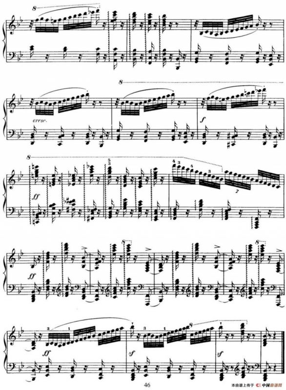 50首车尔尼Op.740钢琴手指灵巧技术练习曲（NO.13）