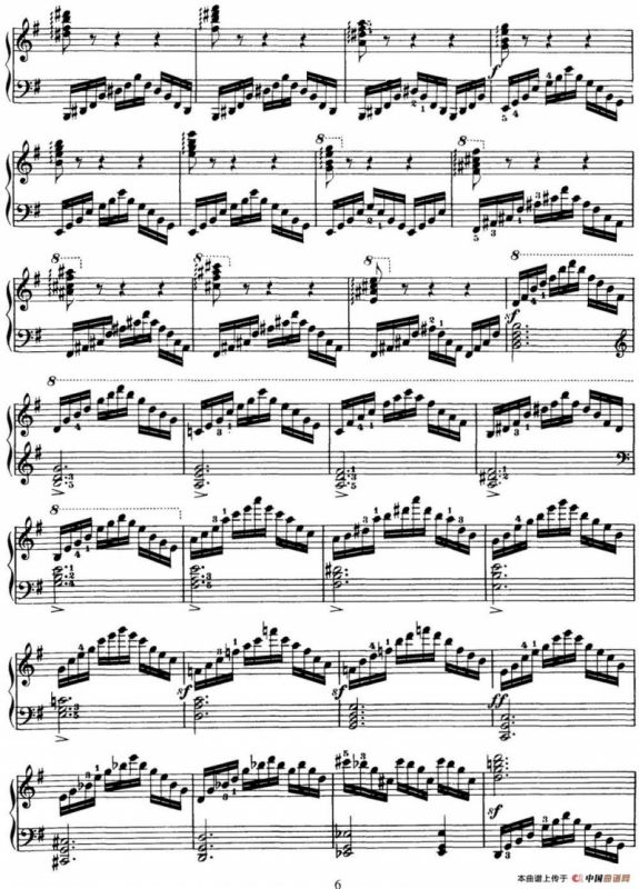 50首车尔尼Op.740钢琴手指灵巧技术练习曲（NO.2）