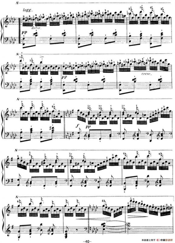 40首车尔尼Op.299钢琴快速练习曲（NO.37）