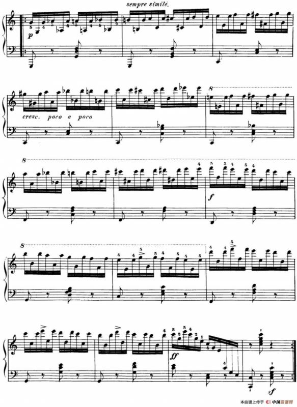 40首车尔尼Op.299钢琴快速练习曲（NO.28）