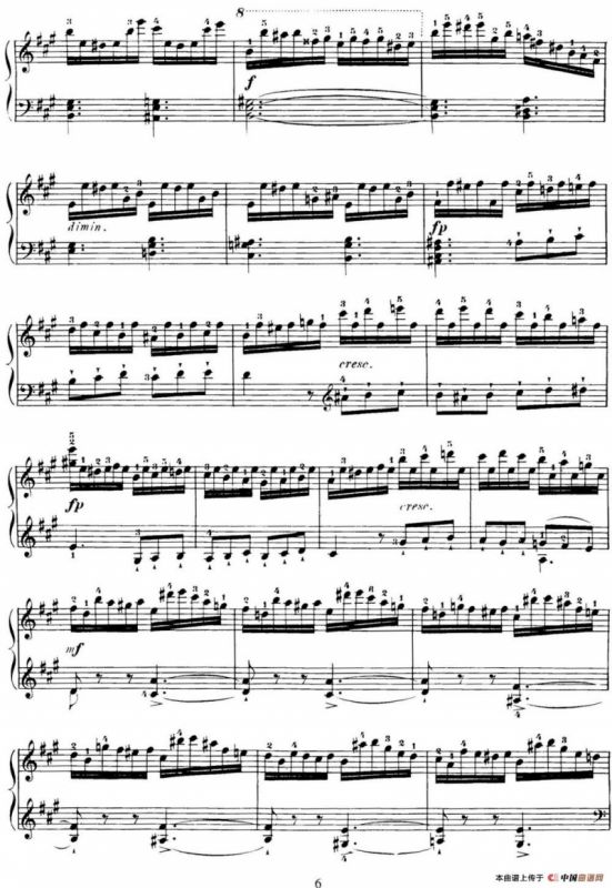 40首车尔尼Op.299钢琴快速练习曲（NO.23）