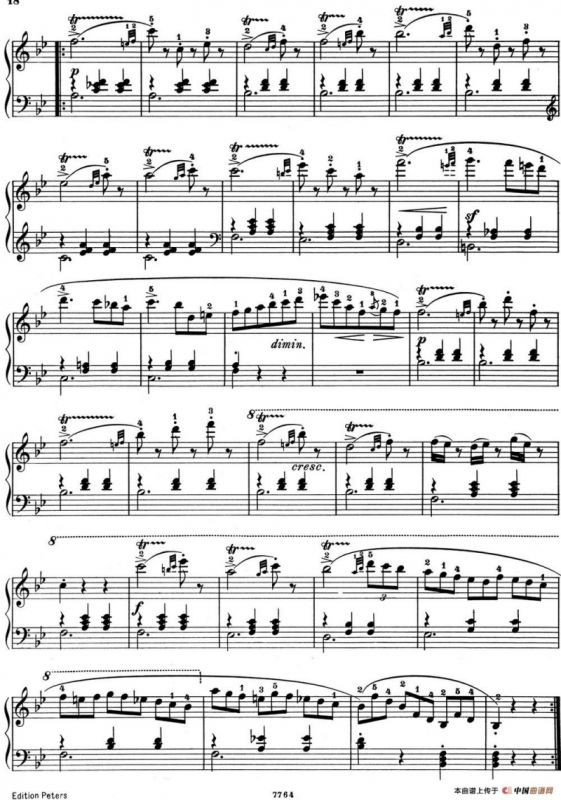 25首车尔尼Op.748练习曲（NO.10）