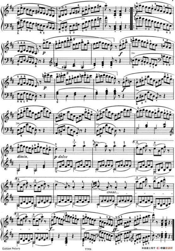 25首车尔尼Op.748练习曲（NO.3）
