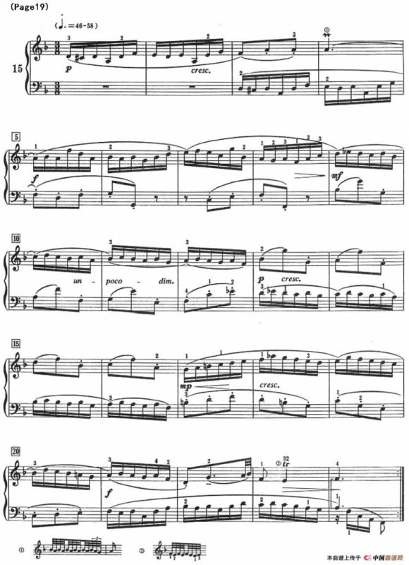 巴赫小前奏曲（NO.13-NO.16）