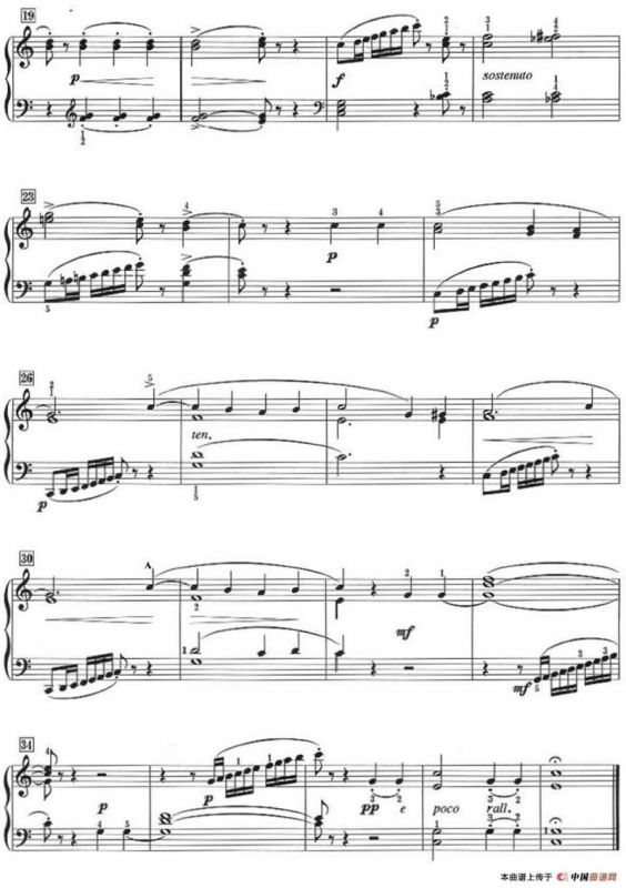 50首莱蒙钢琴练习曲 作品37（NO.24）