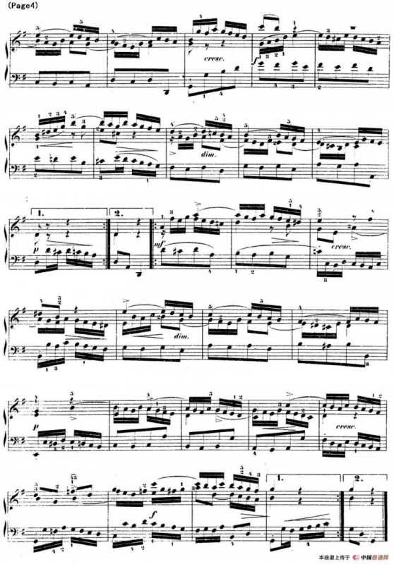 哥德堡变奏曲 巴赫 Goldberg Variationen BWV988