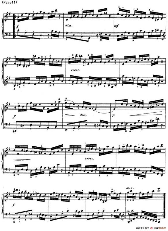 哥德堡变奏曲 巴赫 Goldberg Variationen BWV988