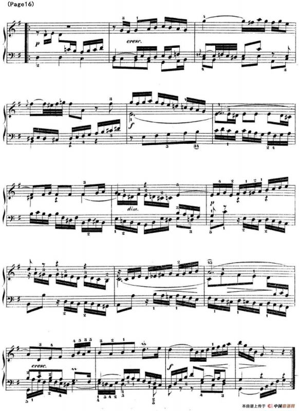 哥德堡变奏曲 巴赫 Goldberg Variationen BWV988