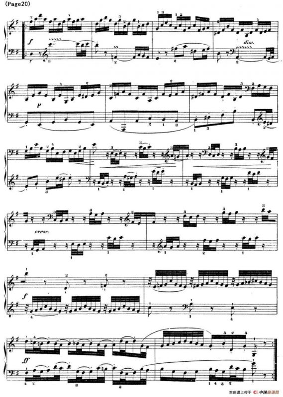 哥德堡变奏曲 巴赫 Goldberg Variationen BWV988