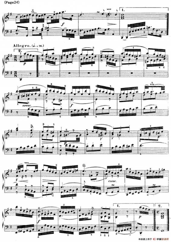 哥德堡变奏曲 巴赫 Goldberg Variationen BWV988