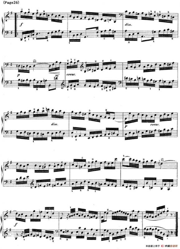 哥德堡变奏曲 巴赫 Goldberg Variationen BWV988
