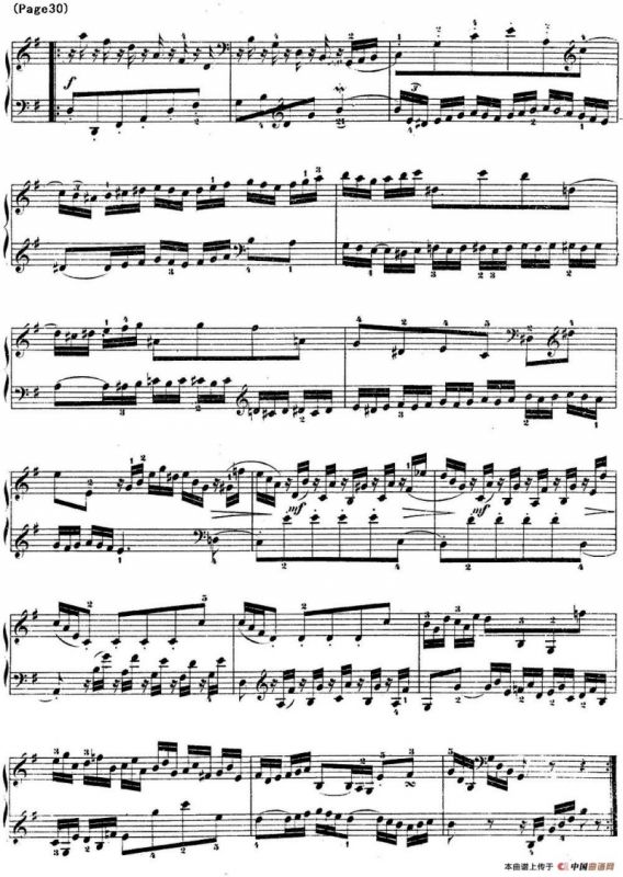 哥德堡变奏曲 巴赫 Goldberg Variationen BWV988