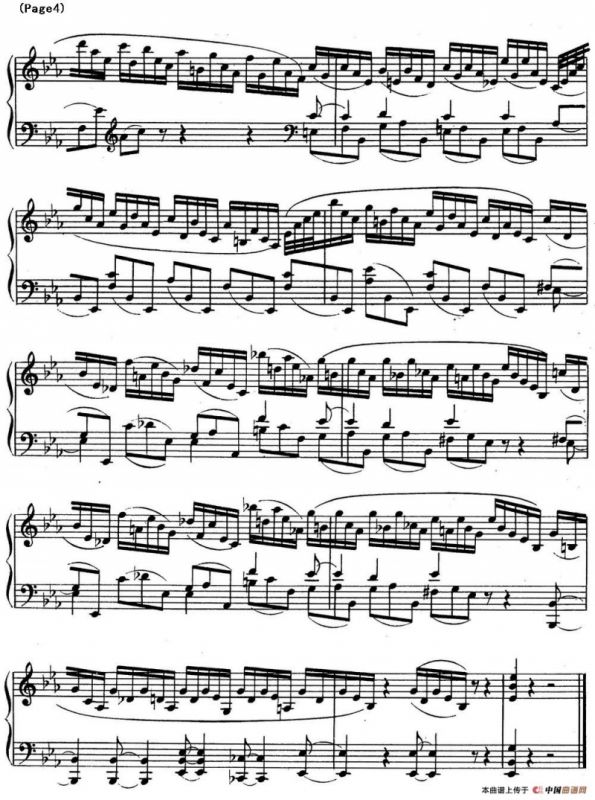 斯克里亚宾8首钢琴练习曲 Op42（No.8 Alexander Scriabin Etudes）