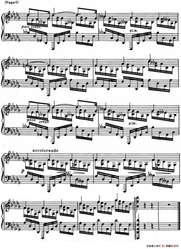 斯克里亚宾8首钢琴练习曲 Op42（No.6 Alexander Scriabin Etudes）