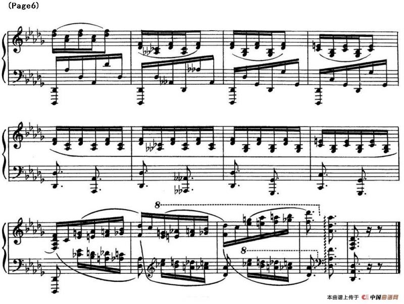 斯克里亚宾12首钢琴练习曲 Op8（No.10 Alexander Scriabin Etudes）