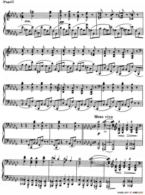 斯克里亚宾12首钢琴练习曲 Op8（No.7 Alexander Scriabin Etudes）