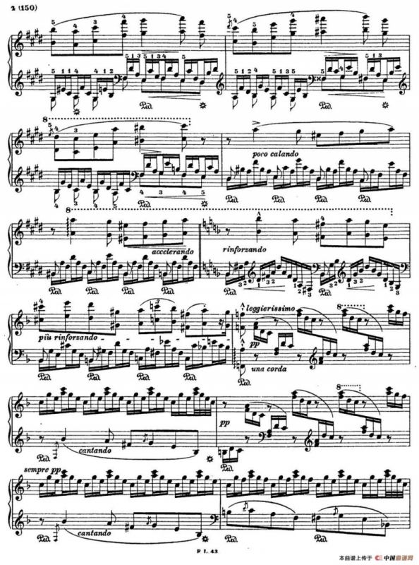 李斯特音乐会练习曲 S145（2 S145 侏儒舞 Gnomenreigen）