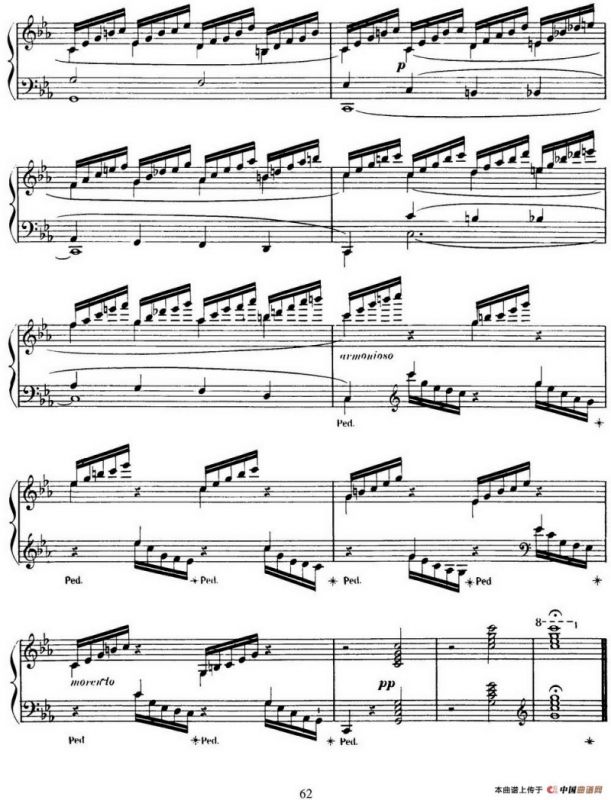 15 Etudes de Virtuosité Op.72 No.14（十五首钢琴练习曲之十四）