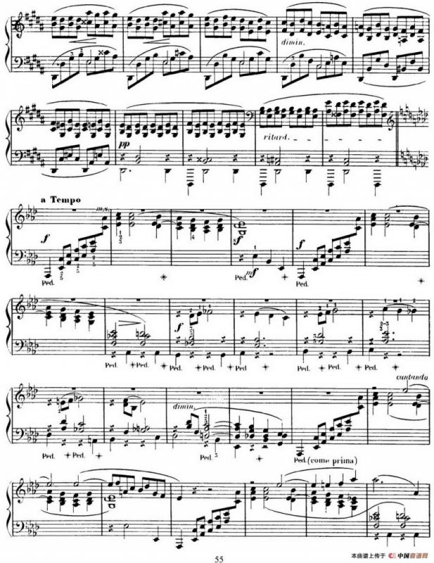 15 Etudes de Virtuosité Op.72 No.13（十五首钢琴练习曲之十三）