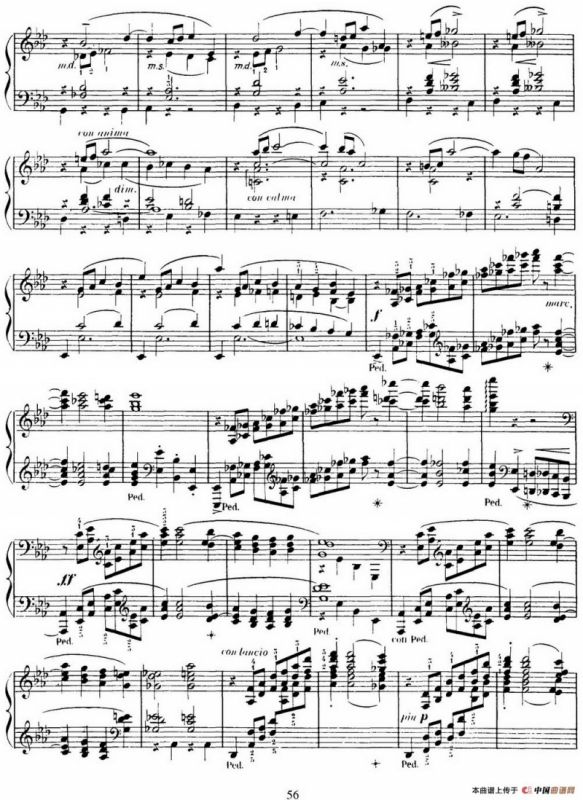 15 Etudes de Virtuosité Op.72 No.13（十五首钢琴练习曲之十三）