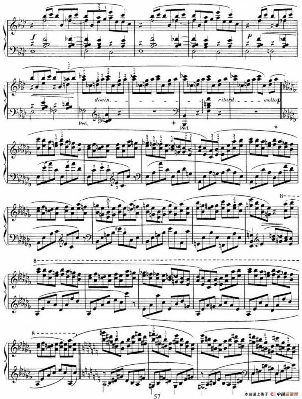 15 Etudes de Virtuosité Op.72 No.13（十五首钢琴练习曲之十三）