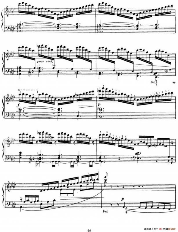 15 Etudes de Virtuosité Op.72 No.11（十五首钢琴练习曲之十一）