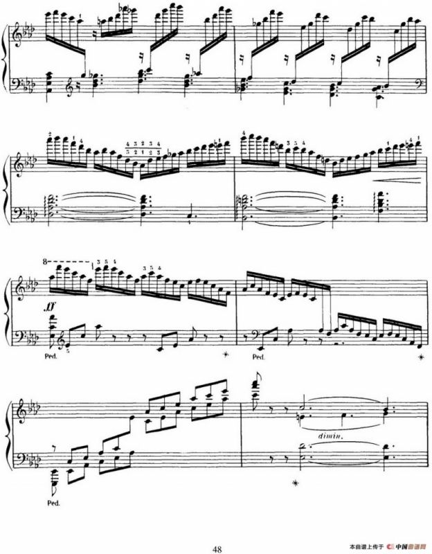 15 Etudes de Virtuosité Op.72 No.11（十五首钢琴练习曲之十一）