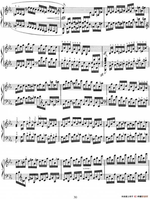 15 Etudes de Virtuosité Op.72 No.7（十五首钢琴练习曲之七）