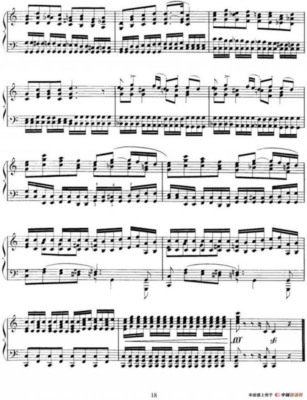 15 Etudes de Virtuosité Op.72 No.4 （十五首钢琴练习曲之四）