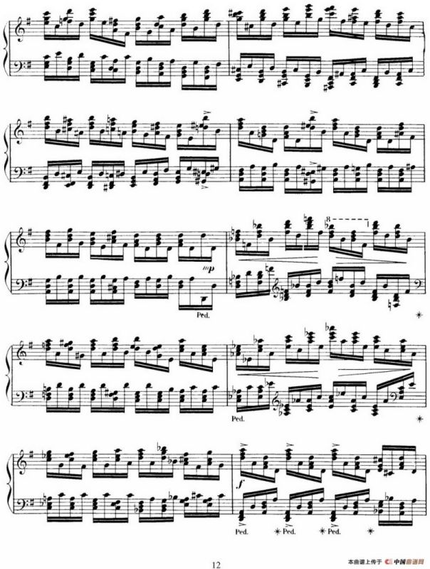 15 Etudes de Virtuosité Op.72 No.3 （十五首钢琴练习曲之三）