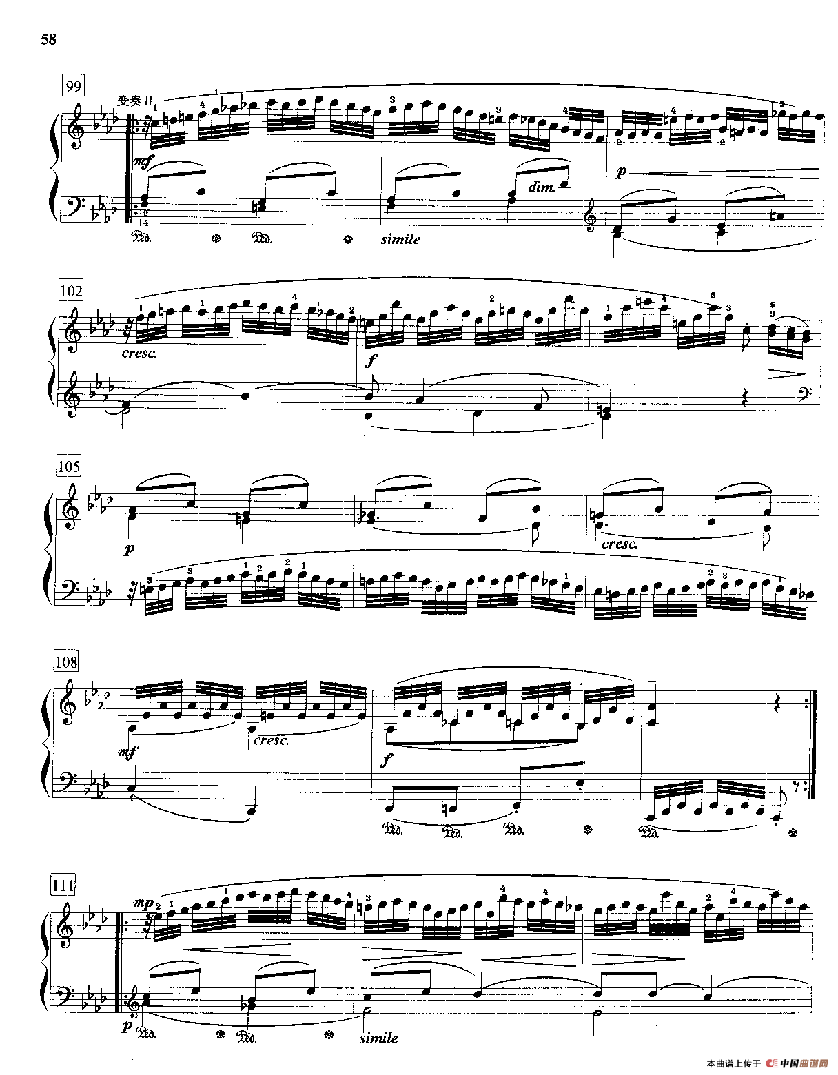 f小调变奏曲（Op.83）