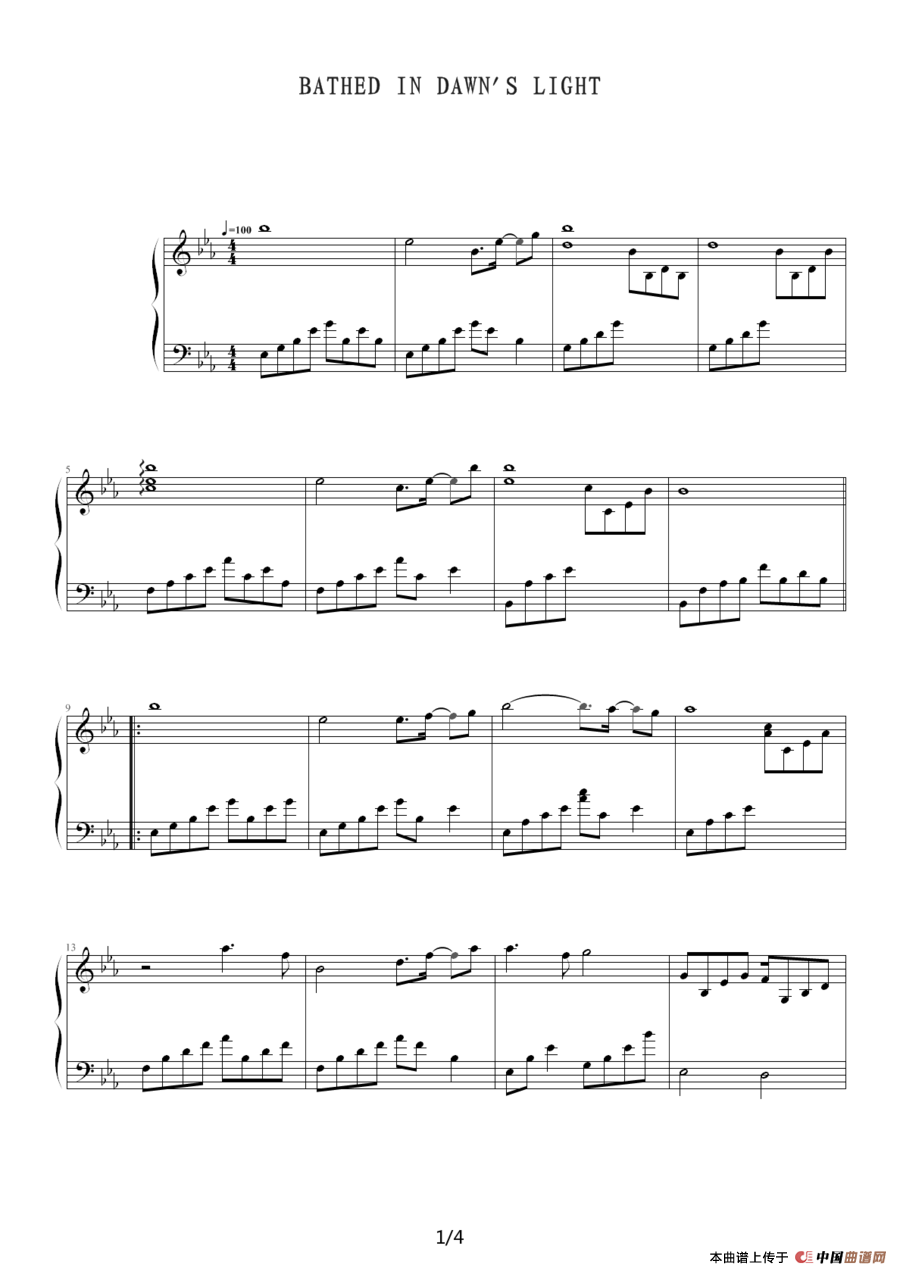 Bathed in Dawns Light