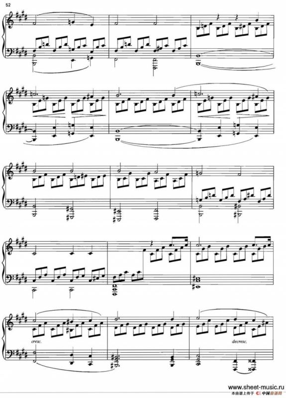 SONATE AU CLAIR DE LUNE（MOONLIGHT SONATA）