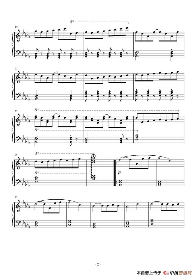 Db大调作曲练习