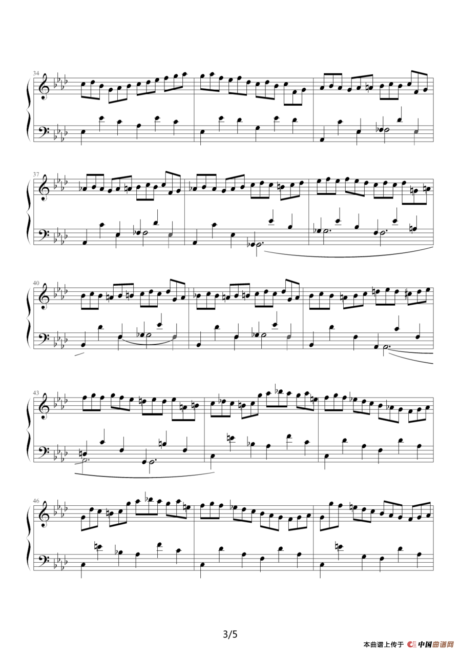 练习曲Op.25 No.2（肖邦曲、欧阳阳制谱版）
