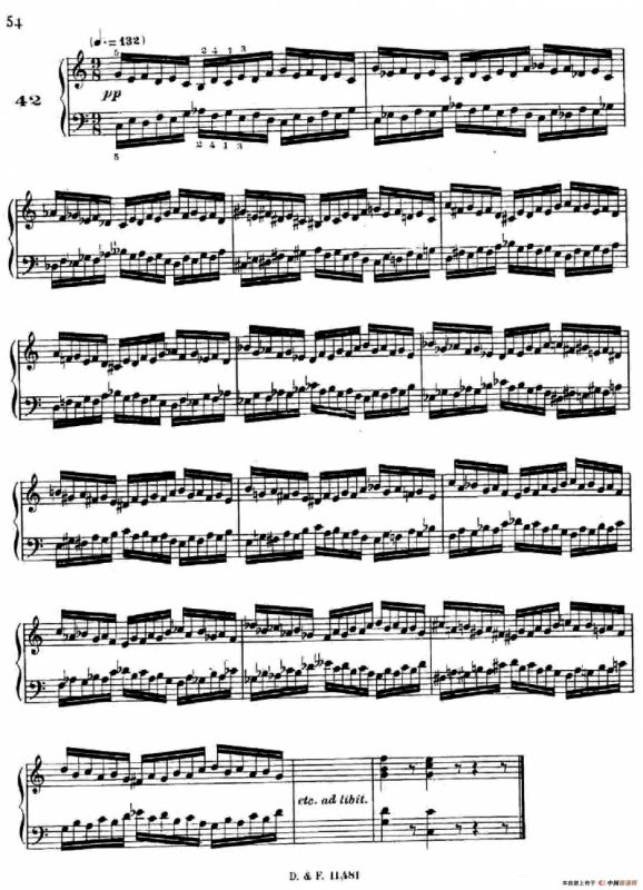 51 Exercises, WoO 6（51首钢琴练习 38—51）