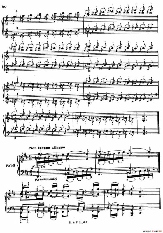 51 Exercises, WoO 6（51首钢琴练习 38—51）