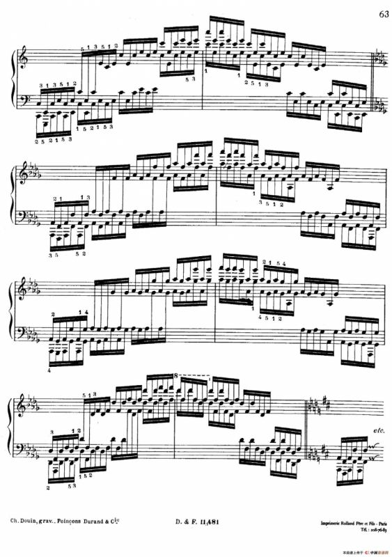 51 Exercises, WoO 6（51首钢琴练习 38—51）