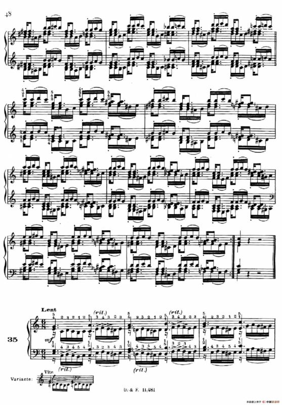 51 Exercises, WoO 6（51首钢琴练习 31—37）