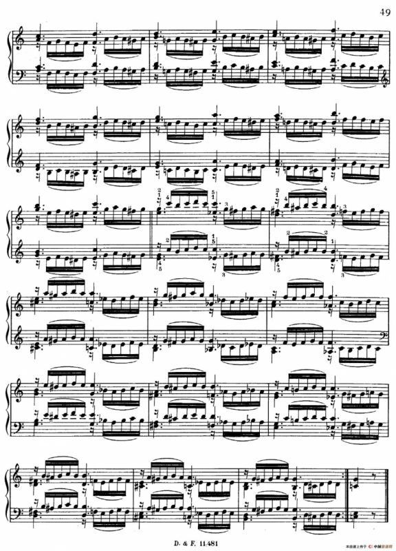 51 Exercises, WoO 6（51首钢琴练习 31—37）